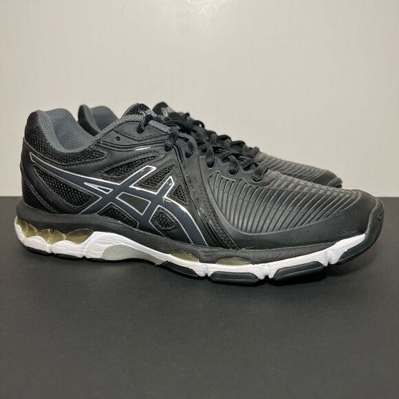 Womens ASICS Gel Netburner Ballistic Black Volleyball Shoes / Size 9 - Picture 1 of 9